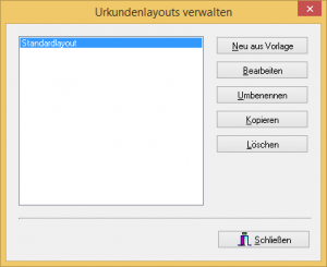 Urkundenlayouts bearbeiten